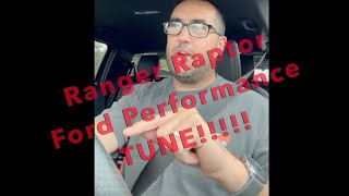 Ranger Raptor Ford Performance Tune first impression ITS AWESOME [upl. by Ordway559]