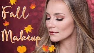 Fall Makeup Tutorial 2018 Easy  Angela Lanter [upl. by Moazami458]