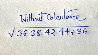 Russia  A tricky square root problems solution without calculator ✍️  Algebra problem [upl. by Rudolf]