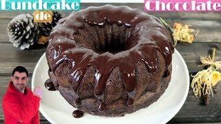 BIZCOCHO de CHOCOLATE 😍🍫😋Bundcake bundtcake torta o Pastel jugoso y fácil Receta  319 [upl. by Nosyrb]