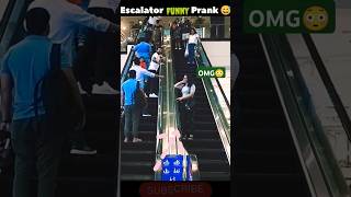 WORLDS BEST ESCALATOR PRANK 😂 shorts escalatorprank viral escalator ytshorts maheshbiswal [upl. by Etiuqram885]