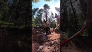 New Trail at The Snowmass Bike Park shorts [upl. by Barbi]