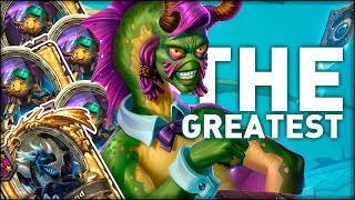 The Greatest Shudderwock Game of All Time  Dogdog Hearthstone Battlegrounds [upl. by Kcire]