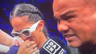 Amanda Serrano’s MAIN EVENT FIGHT CANCELED due to exposed corena burnt by hair chemicals [upl. by Castera]