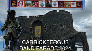 CARRICKFERGUS 12TH JULY 2024 BAND PARADEphotography craigyhill bands parade northern ireland [upl. by Biernat]