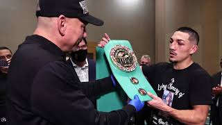 Teofimo Lopez Dad wins his first WBC belt [upl. by Dorcas]