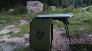 NEMO Moonlander Camp Table Review  Super Portable Dual Height Camp Table [upl. by Eudoxia]