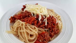 Bolognese Sauce mit Karotten  Spaghetti Bolognese selber machen  Rezept zum Mittagessen [upl. by Marcelline440]