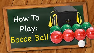 How to play Bocce Ball [upl. by Arondel]