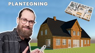 Plantegning af Renovering og Ombygning af hus landejendom Arkitektur Indretning og Byggeri [upl. by Hawger]