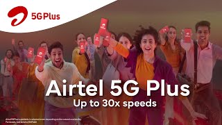 Airtel 5G Plus Superfast speeds now on the go [upl. by Adest]