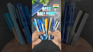 Best BALL Pens💯 in India 🇮🇳 writingmania bestballpens boardsexam ytshortsindia pen pencil [upl. by Nosdivad956]