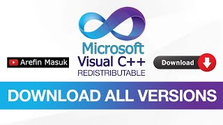 How to download Microsoft Visual C Redistributable All Versions [upl. by Gilus524]