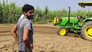 John Deere 5210 gear pro Rotawetor k satth dumdar performancefull load next video [upl. by Atteirneh]