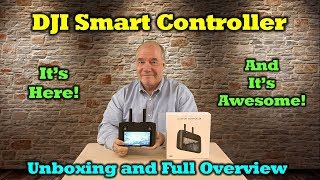 DJI Smart Controller First Look amp Handson  Unboxing Overview and Feature Review [upl. by Zacek]