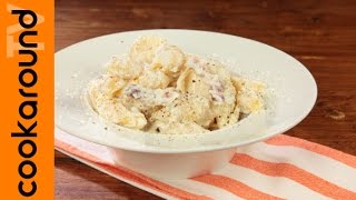 Pasta con ricotta e pancetta  Primi sfiziosi [upl. by Henrieta]