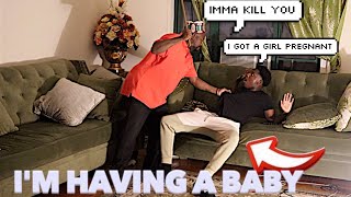 I TOLD MY AFRICAN DAD I GOT A GIRL PREGNANT VERY EMOTIONAL [upl. by Ybeloc]