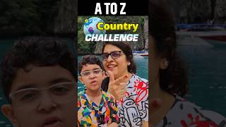 A to Z Country 🌎 Name Challenge with Mumma ✌️💯 countries countriesbyalphabet olympiad trending [upl. by Nylaf]