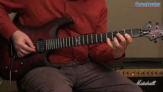 Washburn Parallaxe Series Electric Guitar Demo  Sweetwater Sound [upl. by Reppep]