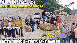 Tim PUPR BINA MARGA Masih KoordinasiAspirasi Tuntutan Massa Belum Terjawab [upl. by Kory136]