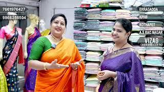 Celebrity Rajitha Visited Our Store special Saree Collections  Episode51732  Vigneshwara Silks [upl. by Notserp992]