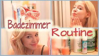 Meine BADEZIMMER ROUTINE I Wohnnungswoche3 [upl. by Bird]