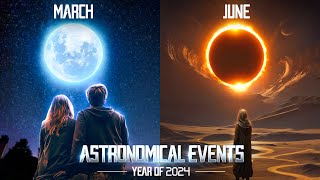 2024 Astronomical Events That Will Happen In This Year  साल 2024 का एस्ट्रोनॉमिकल इवेंट [upl. by Merl]