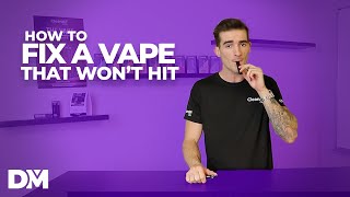 How To Fix A Disposable Vape That Wont Hit  Distromike [upl. by Nicolais]