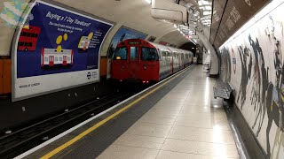 Bakerloo Line Train Departing Charing Cross Northbound on the London Underground [upl. by Tarsuss120]