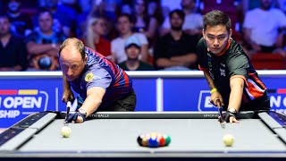 SEMI FINAL  Shane Van Boening vs Johann Chua  2024 European Open Pool Championship [upl. by Iva819]