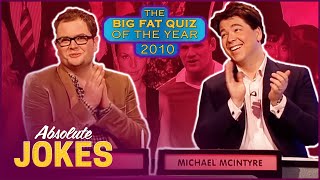 Big Fat Quiz Of The Year 2010 Full Episode  Absolute Jokes [upl. by Yesnnyl]