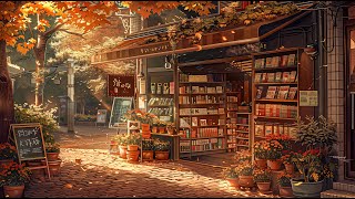 Cozy Little Bookshelf in the Cafe Shop ☕️📚 Lofi Autumn Melody  Playlist Lofi Hip Hop Lofi Chill 🍂 [upl. by Anitnoc]