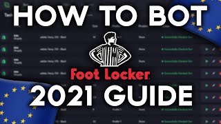 How To Bot Footlocker EU 2022 GUIDE [upl. by Carolee988]