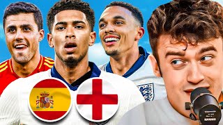 SPAIN VS ENGLAND EURO 2024 PREVIEW [upl. by Eisak811]