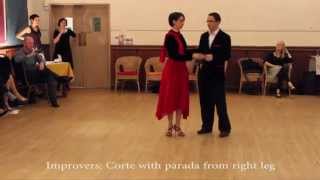 Tango directions » Corte and changes of direction  16092015 [upl. by Elsworth976]