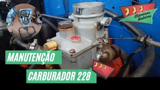 Como funciona Desmontagem carburador DFV Weber 228 [upl. by Airtened272]