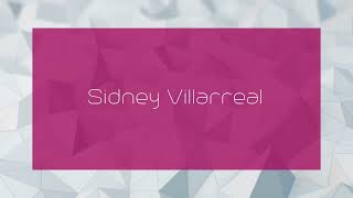 Sidney Villarreal  appearance [upl. by Etteragram135]