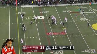 FlightReacts To 2 Ohio State vs 3 Oregon Full Game Highlights  2024 College [upl. by Salohci18]