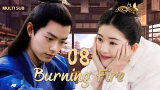 MUTLISUB【呆萌少爷宠妻狂 Burning Fire 】▶EP 08💋江湖女骗子错嫁呆萌傻少爷，一夜逆袭成少奶奶🤳呆萌少爷白天奶狗晚上狼狗让人欲罢不能💐肖战赵露思❤️中国电视剧 古装剧 [upl. by Kcirddec12]