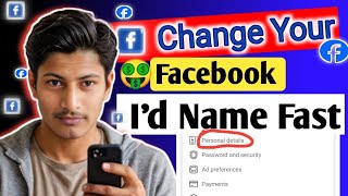 Change Your FACEBOOK ID NAME FAST [upl. by Airamahs175]