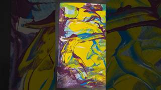 Abstr41120 An abstract painting with acrylic Paints [upl. by Latsryc]