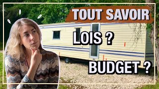 TINY HOUSE I Une maison pour 10 000€ Législation Budget JE VOUS DIS TOUT [upl. by Eresed]