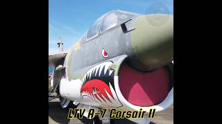 LTV A7 Corsair II Ground Attack Aircraft of the United States Air Force aviation military shorts [upl. by Alemahs]