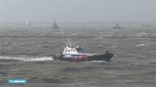 Schip gezonken door harde windstoten  RTL NIEUWS [upl. by Aneet]