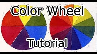 Color Wheel Tutorial  How To Mix Paint [upl. by Kobylak]