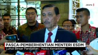 Menko Luhut Datang ke Kementrian ESDM [upl. by Noside804]