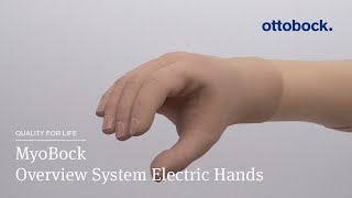 MyoBock  Overview System Electric Hands [upl. by Medardas]