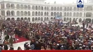 Visuals from Patna Sahib Gurudwara on 350th Prakash Parv of Guru Gobind Singh [upl. by Ariad694]