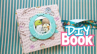 角落生物劇場手工相簿（上）DIY scrapbooking 自己做最有趣，角落劇場相冊卡若琳劇場手工書Sumikko Gurashi paper theatre scrapbooking [upl. by Cathey783]