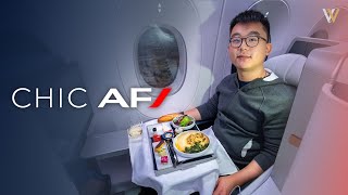 Air France A350  Chicest Business Class [upl. by Amelita]